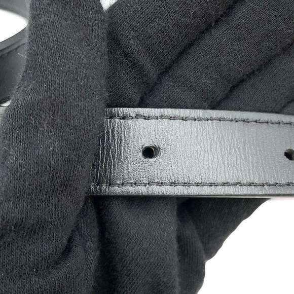 Celine Triomphe Messenger Bag Medium Shoulder Black - Picture 10 of 15